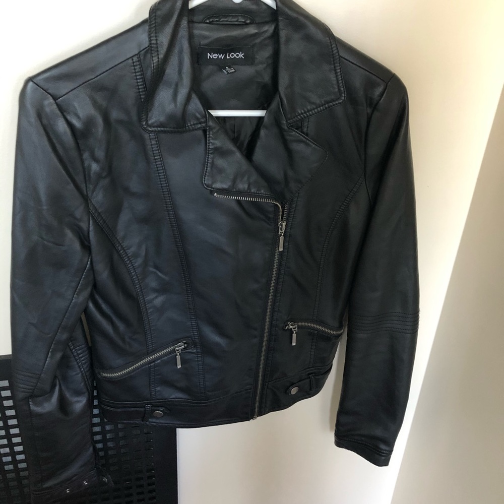 New Look Fo leather coat